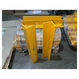 28" x 4" x 1/2" Industrial Safety Stops x 32