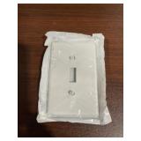 Box of (20) Toggle Switch Covers in White