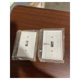 Bag of Toggle Switch Covers in White