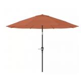 Pure Garden Retractable Outdoor Patio Umbrella