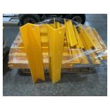 28" x 4" x 1/2" Industrial Safety Stops x 30