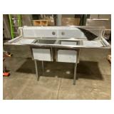 6ft Stainless Steel Commercial Kitchen Sink