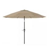 Pure Garden Retractable Outdoor Patio Umbrella