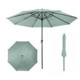 Pure Garden Retractable Outdoor Patio Umbrella