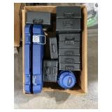 Assorted Empty Drill Bit Cases