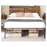 RTA Metal Full-Size Bedframe w/ Headboard