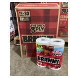 Brawnyï¿½ Case of (12) Paper Towel Rolls x 4
