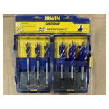 Irwin 6 Pc. Wood Tri-Flute Bit Set