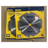Irwin 7 1/4" 6T Fiber/Cement Saw Blade x2