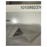 Exhaust Fan with Humidity Sensing in White