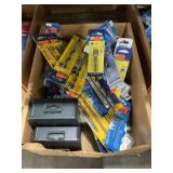 Box Lot Assorted Sizes Drill Bits