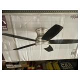 Ashby Park 52" Indoor Ceiling Fan in Nickel