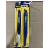 Irwin 5 Pc. 9" 6 TPI Reciprocating Saw Blades x2