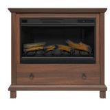 RTA 43" Wall Mantel w Infrared Electric Fireplace