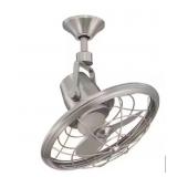 Bently ll 18" Ceiling Fan in Brushed Nickel