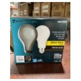 Case of (12) LED 100W A19 Light Bulbs x 2