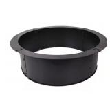 RTA D&S 33"DIA Round Fire Ring in Black