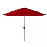 Pure Garden Retractable Outdoor Patio Umbrella