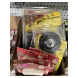 Mix Box Lot Backing Pads & Buffing Pads