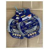 Irwin 7 1/4" 40T Gen. Purpose Saw Blade x2