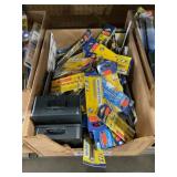 Box Lot Assorted Sizes Drill Bits