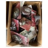 Box Lot Assorted Sizes Wire Brushes