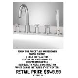 Roman Tub Faucet And Hand Shower