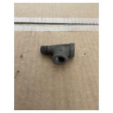 Box of 1/4" Galvanized Street Tee Fittings.