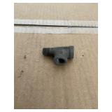 Box of 1/4" Galvanized Street Tee Fittings.