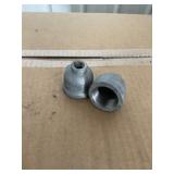 Box of Galvanized 1"x1/4" Reducers x4