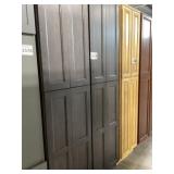 24" x 96" West Point Gray Pantry x 2