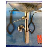Decorative Pop-Up Drain with Extended Lever