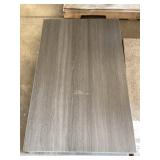 22" x 35-1/2" Wood-Grain Gray Shelf Panel x2