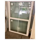 47-1/2" x 71-3/8" White Vinyl Slider Window