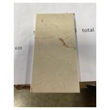 6" x 3"Crema Marfil Tile x 5 Boxes