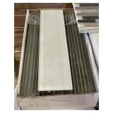 12" x 3" ELE Ice Glass Tile x 6 Boxes