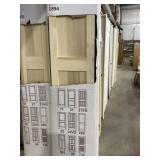 30" x 79" Poplar 2-Panel Interior Bifold Doors x 2