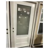36" x 80" RH 3/4 View Fiberglass Exterior Door