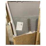 68" x 48" C. Drain Gray Composite Shower Base