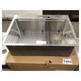 32" Drop-in Stainless Steel Sink W Accessories