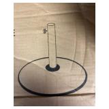 33lb Round Concrete Patio Umbrella Base