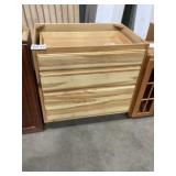 Hickory 3-Drawer 36" Base Cabinet