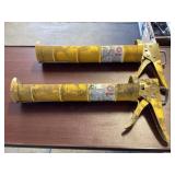 Yellow Caulk Gun x2