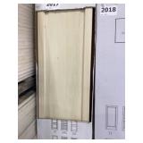 30" x 79" Poplar 2-Panel Bi-Fold Doors x 2