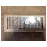 4" x 12" Brown Floor Register x5