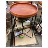Vigoroï¿½ 19"H Wood Top Plant Stand x 3