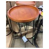 Vigoroï¿½ 19"H Wood Top Plant Stand x 3