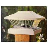 MoonRays 4-Pack Solar Post Caps x2