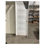 28" x 80" LH Pimed MDF 5-Panel Interior Door