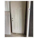 Exterior Door Slab + (2) Slider Screens